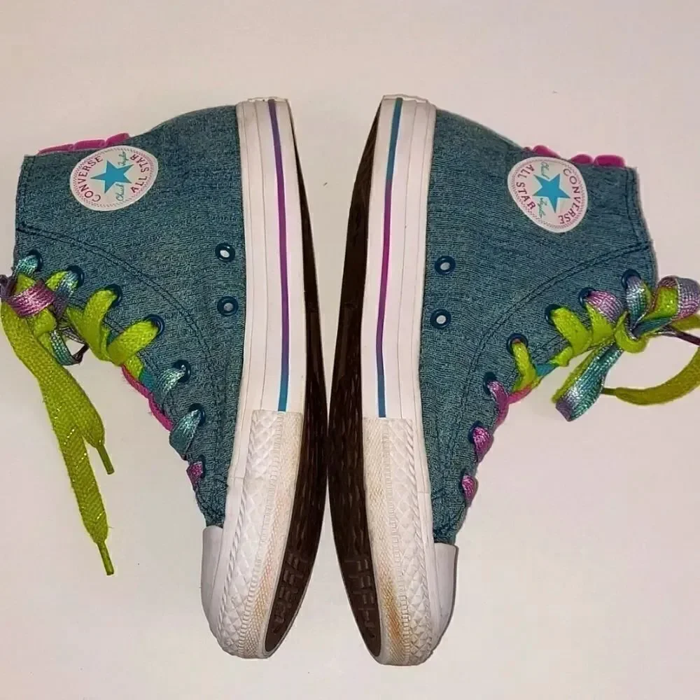 Converse Chuck Taylor All Star Loopholes Hi Sneakers Sz 4